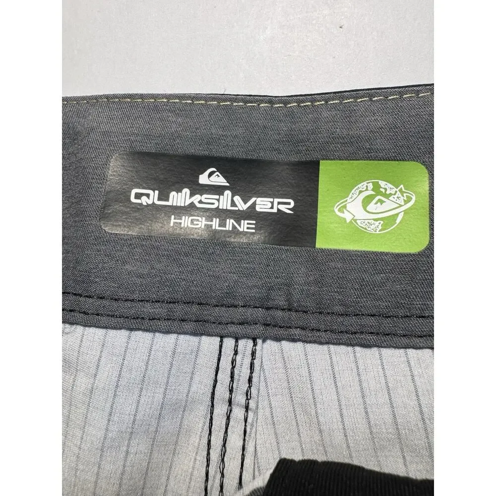 Quiksilver Highline Board Shorts Mens 29 19” 4 Way Stretch Surf Swim NWT